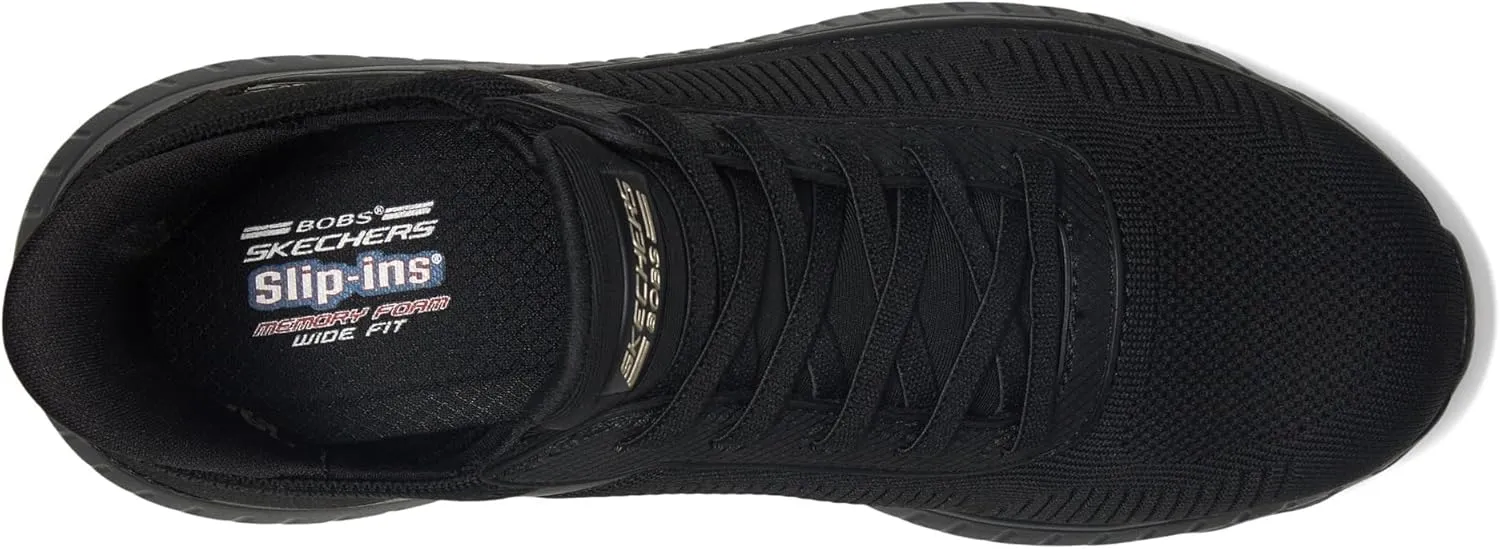 Skechers Women's Hands Free Slip-ins Bobs Squad Chaos-Current Muse Sneaker