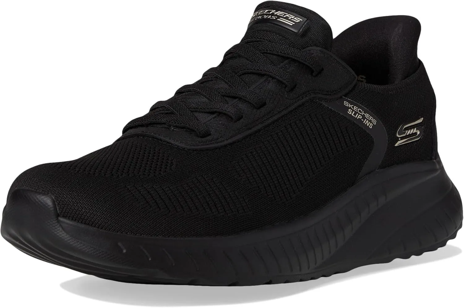 Skechers Women's Hands Free Slip-ins Bobs Squad Chaos-Current Muse Sneaker