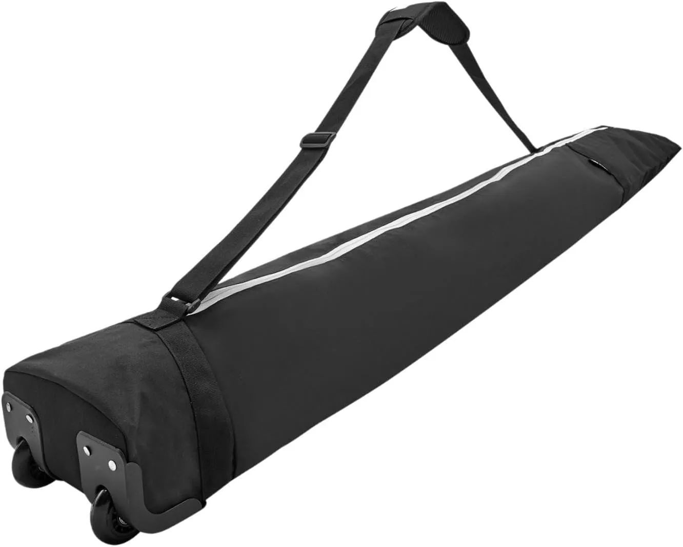 Ski Bag Snowboard Bag with Wheels for Men Women Double Rollers Travel Bag Storage Bag Winter Sports Ski Gear Bag Carrying Bag