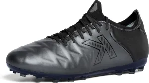 Soccer Cleats Leather Men's FG/MG Football Shoes,Pro Calfskin Leather Soccer Shoes,Outdoor Football Cleats Unisex Adult Sizes,Snug Fit