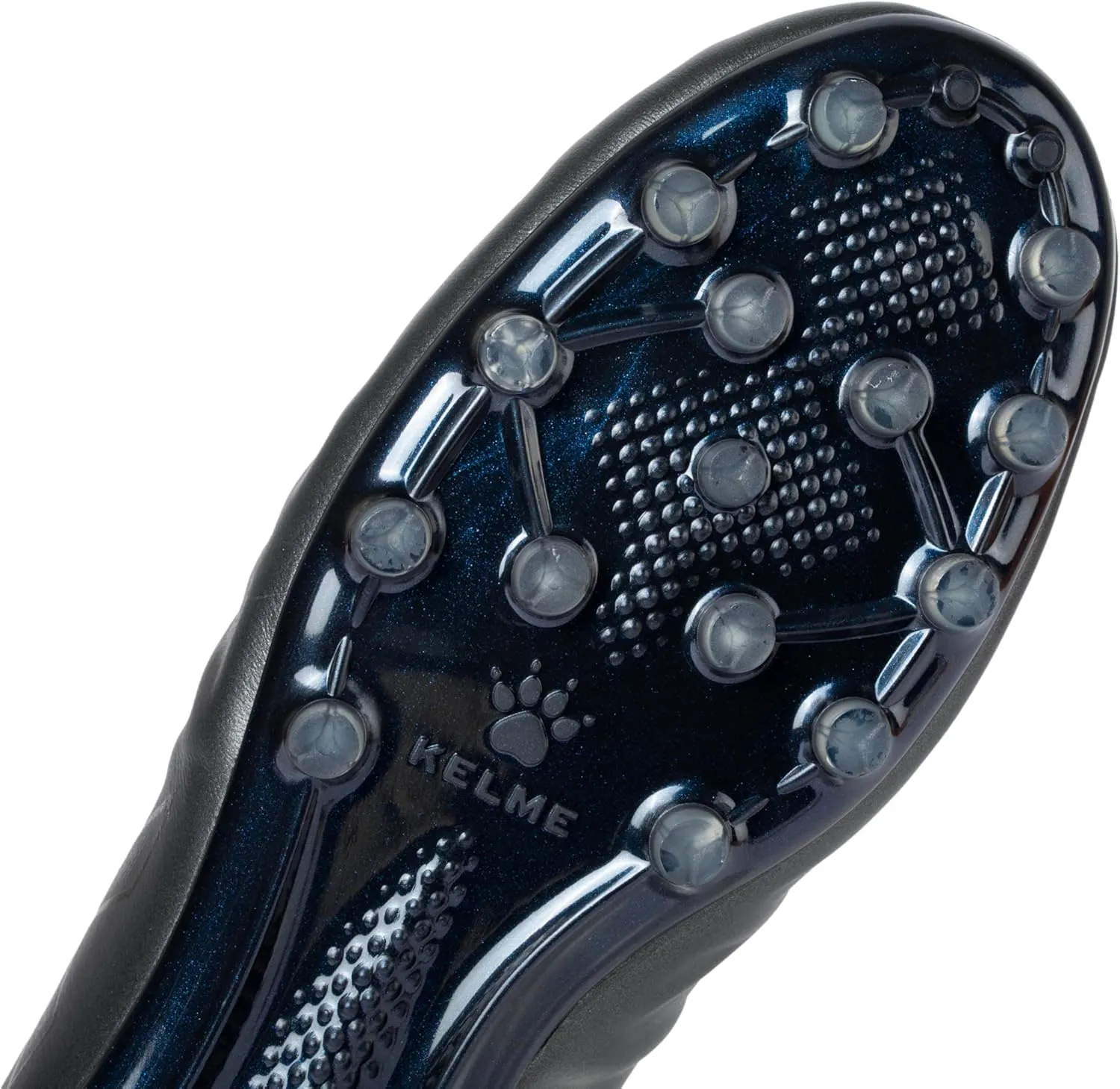 Soccer Cleats Leather Men's FG/MG Football Shoes,Pro Calfskin Leather Soccer Shoes,Outdoor Football Cleats Unisex Adult Sizes,Snug Fit