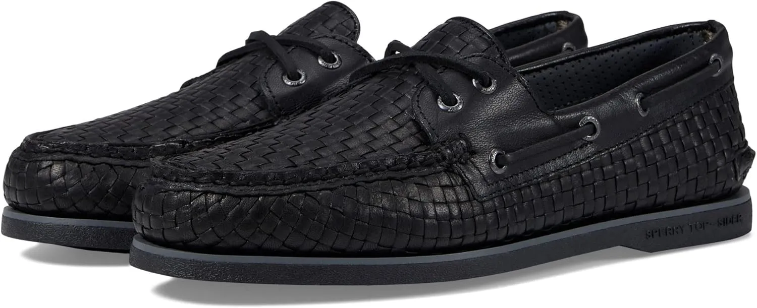 Sperry Men's Gold Authentic Original 2-Eye Woven Boat Shoe