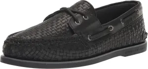 Sperry Men's Gold Authentic Original 2-Eye Woven Boat Shoe