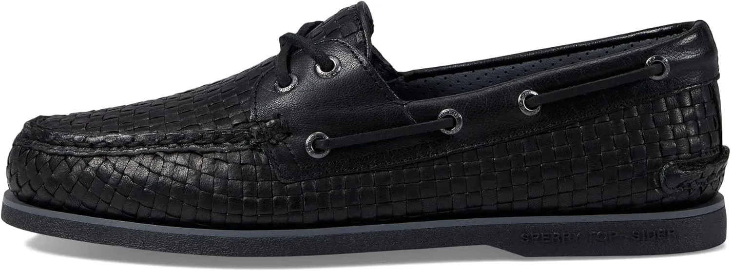 Sperry Men's Gold Authentic Original 2-Eye Woven Boat Shoe