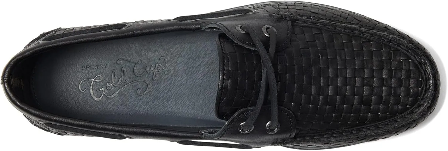 Sperry Men's Gold Authentic Original 2-Eye Woven Boat Shoe