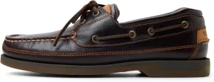 Sperry Men's Mako 2-Eye Boat Shoe, Amaretto, 10.5 Wide