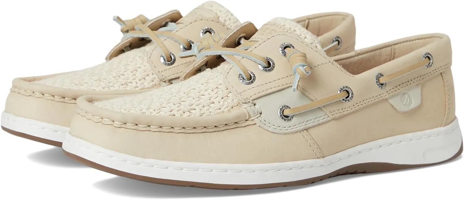 Sperry Women's Rose Fish 3 Eye Boat Shoe