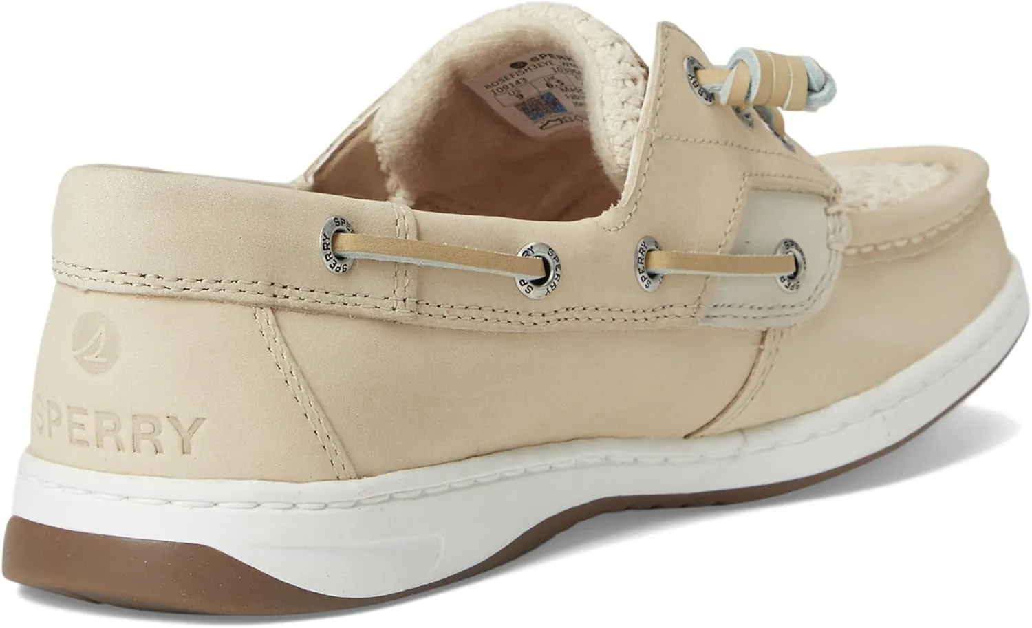Sperry Women's Rose Fish 3 Eye Boat Shoe