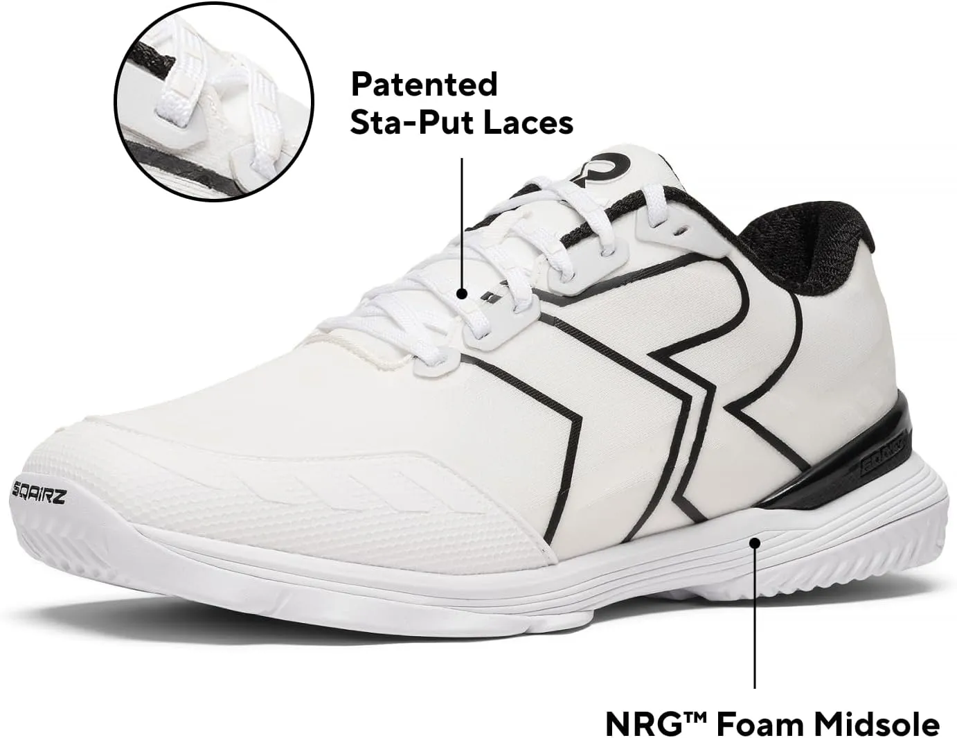 SQAIRZ XRZ Men's Pickleball Shoes, Pickleball Shoes Men, Mens Tennis Shoes