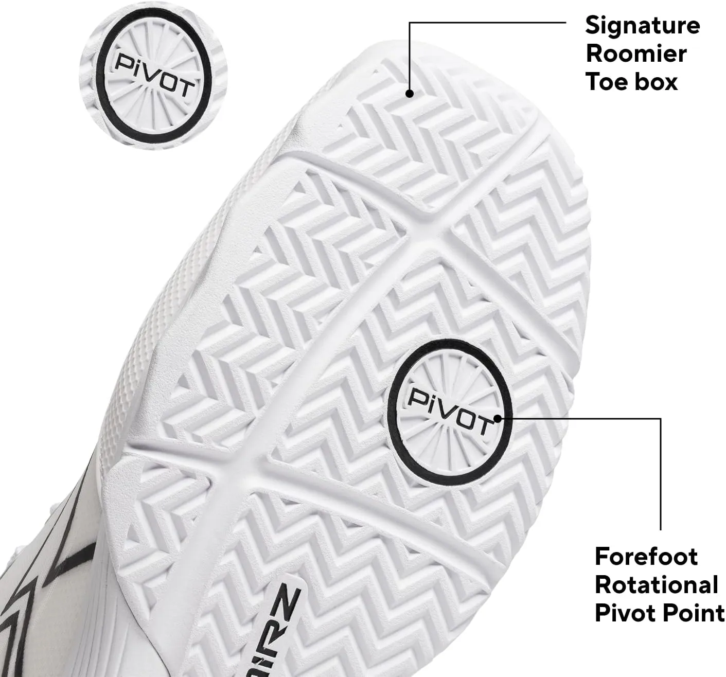 SQAIRZ XRZ Men's Pickleball Shoes, Pickleball Shoes Men, Mens Tennis Shoes