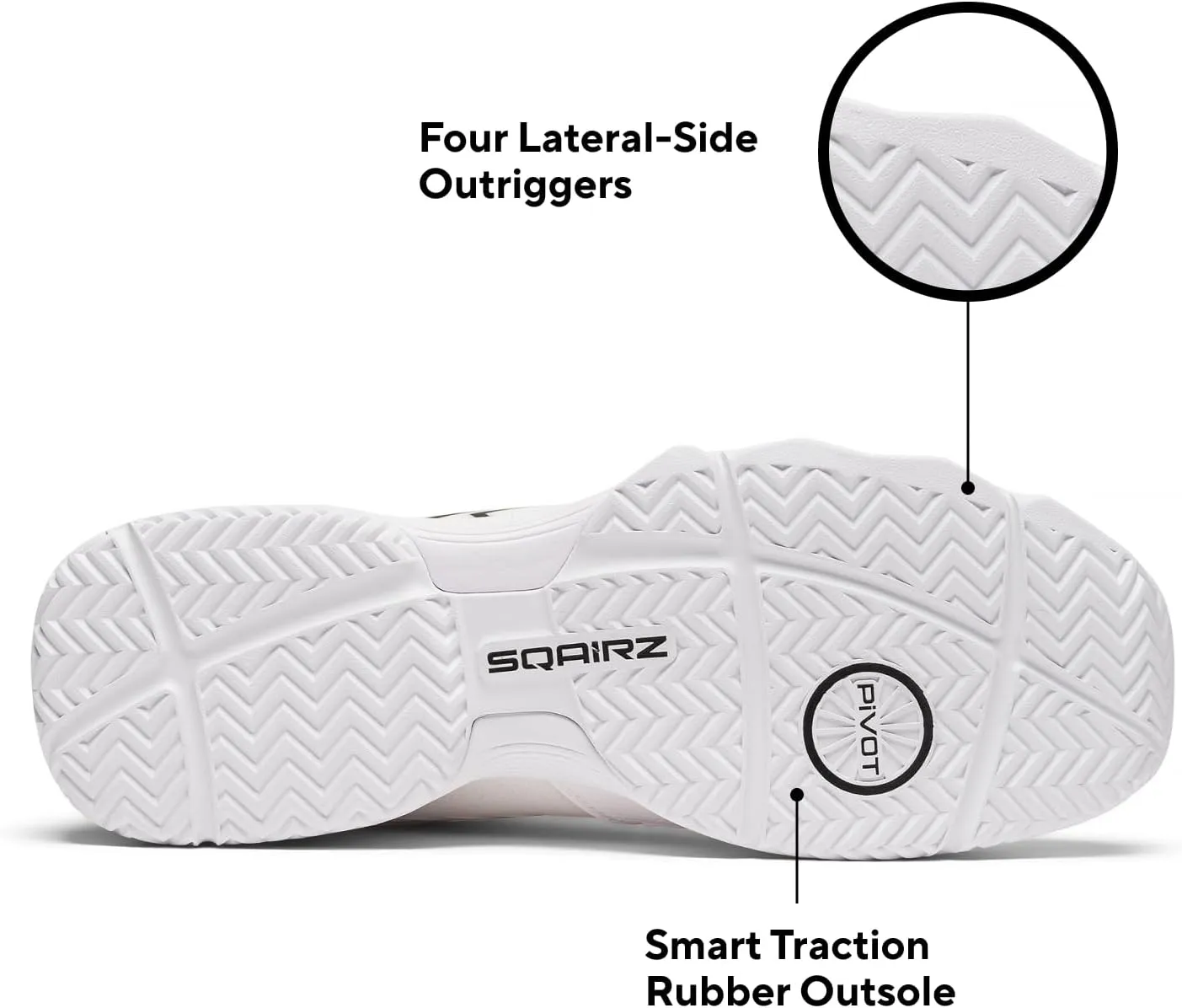 SQAIRZ XRZ Men's Pickleball Shoes, Pickleball Shoes Men, Mens Tennis Shoes