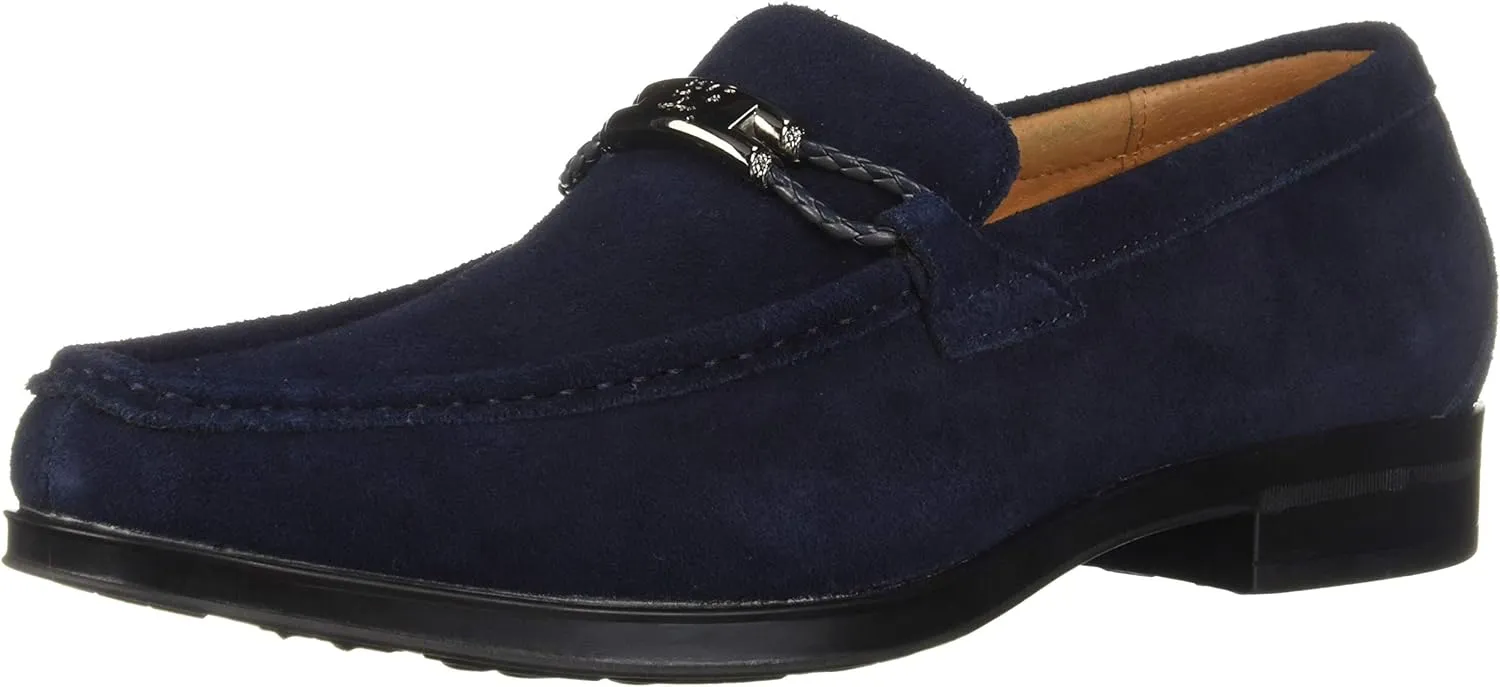 STACY ADAMS Men's Neville Moc-Toe Slip-on Penny Loafer