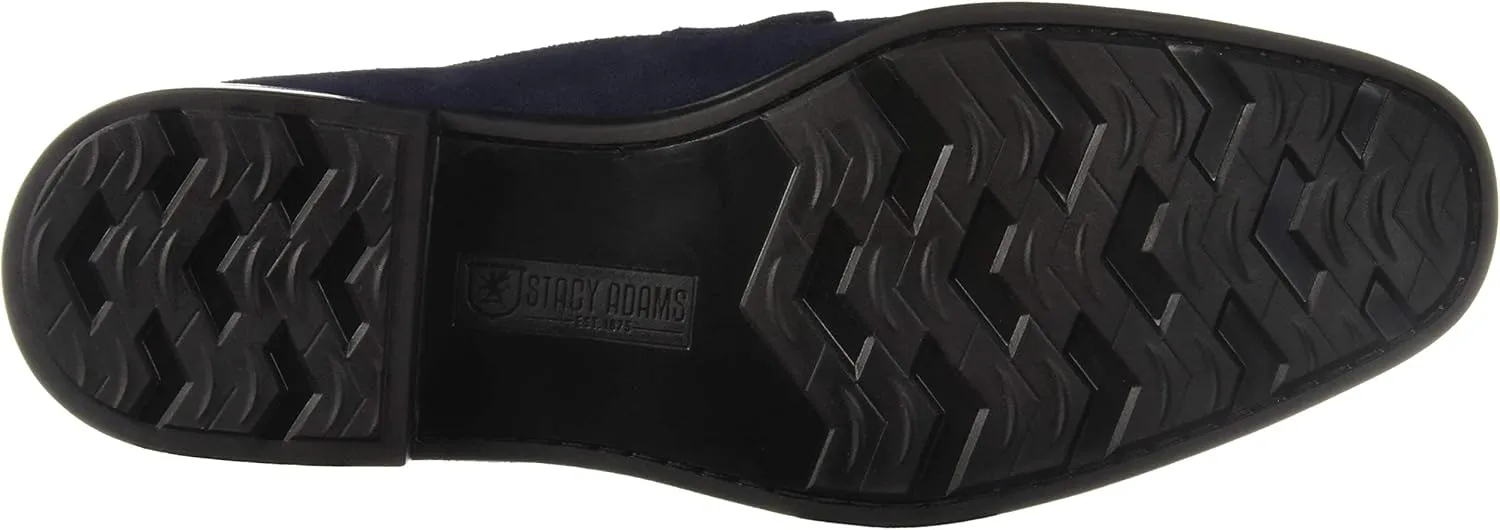 STACY ADAMS Men's Neville Moc-Toe Slip-on Penny Loafer