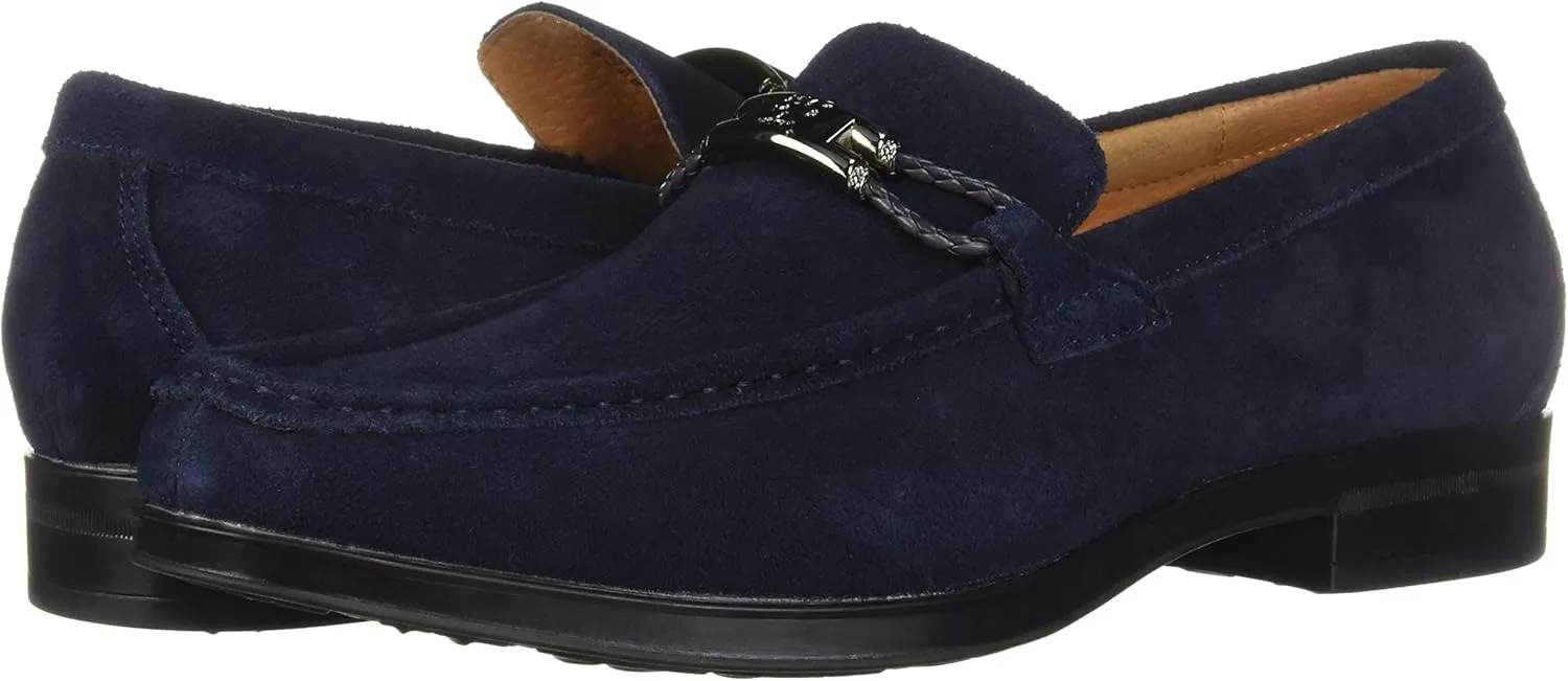 STACY ADAMS Men's Neville Moc-Toe Slip-on Penny Loafer