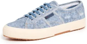 Superga Women's 2750 Cotton Denim Destroyed Sneaker
