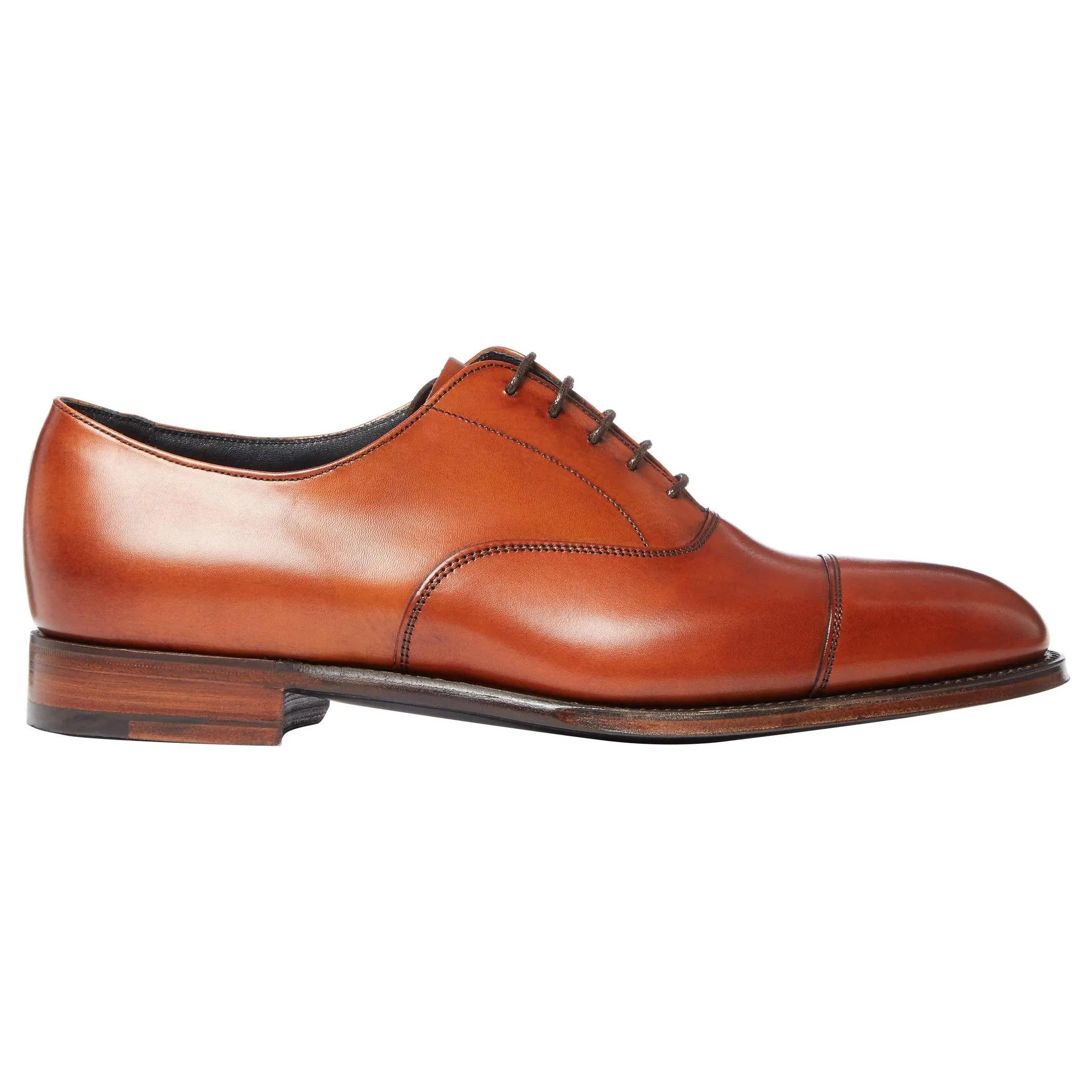 Sweeney Brown Toe Cap Oxford Shoe