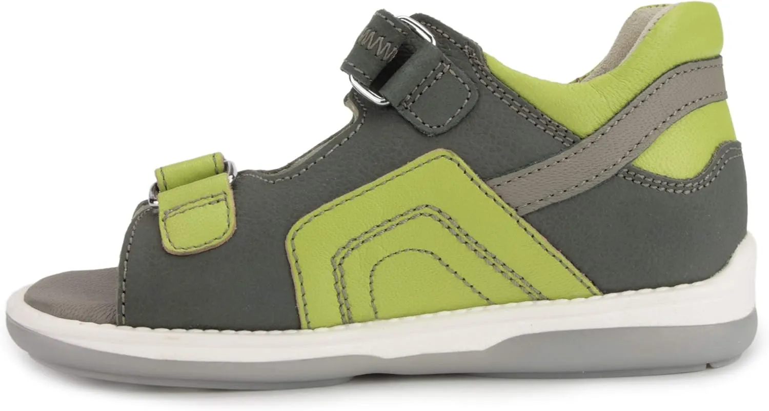 Szafir Boys' Corrective Orthopedic AFO Sandal, (Toddler/Little Kid)