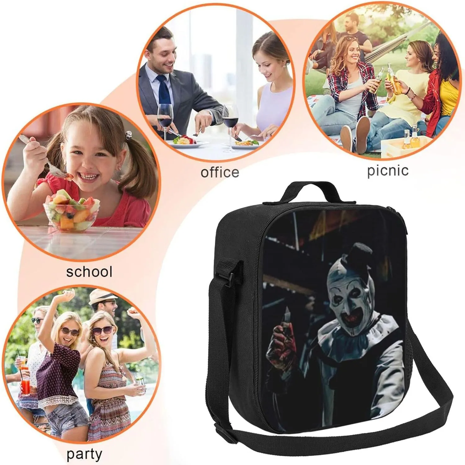 T-Errifier Shopping Bag, Suitable For Work, Picnics, And Daily Travel, Can Be Carried On One Shoulder