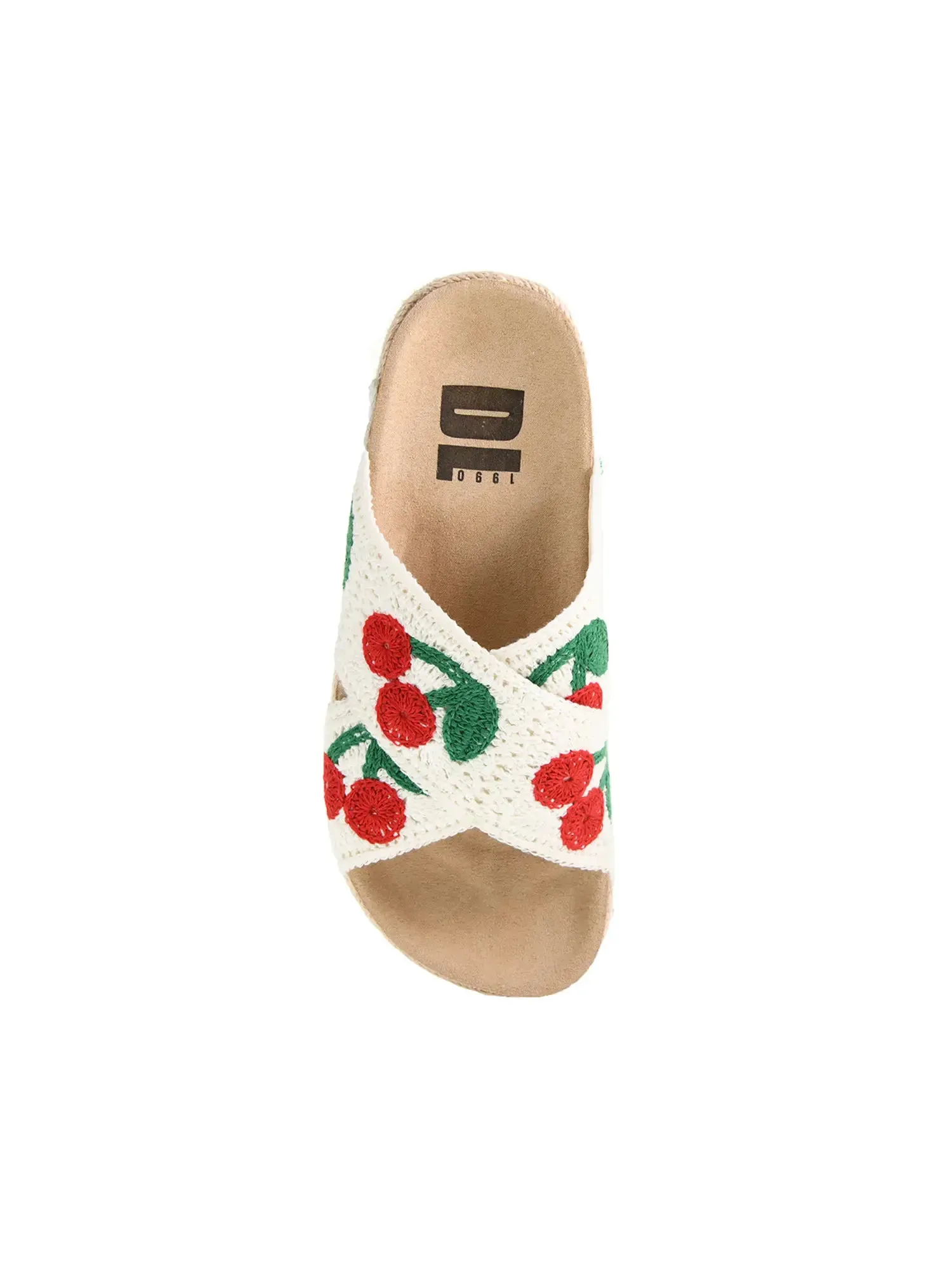 Tacoma Cherry Crochet Sandal