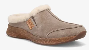 Taos Taupe Suede Future Women's Casual Cozy Clog FTR-14064