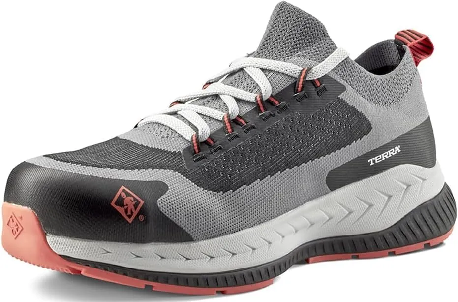 Terra Men's Ecypise Sd Eclipse Composite Toe Athletic Safety Work Shoe Black/Red