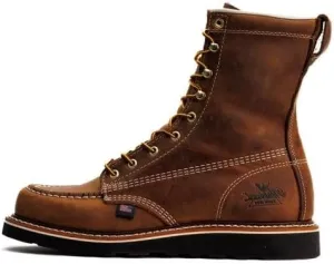 Thorogood Men's 6 in Moc Toe NAT 90 Shoe, Trail Crazyhorse - 10.5 2E