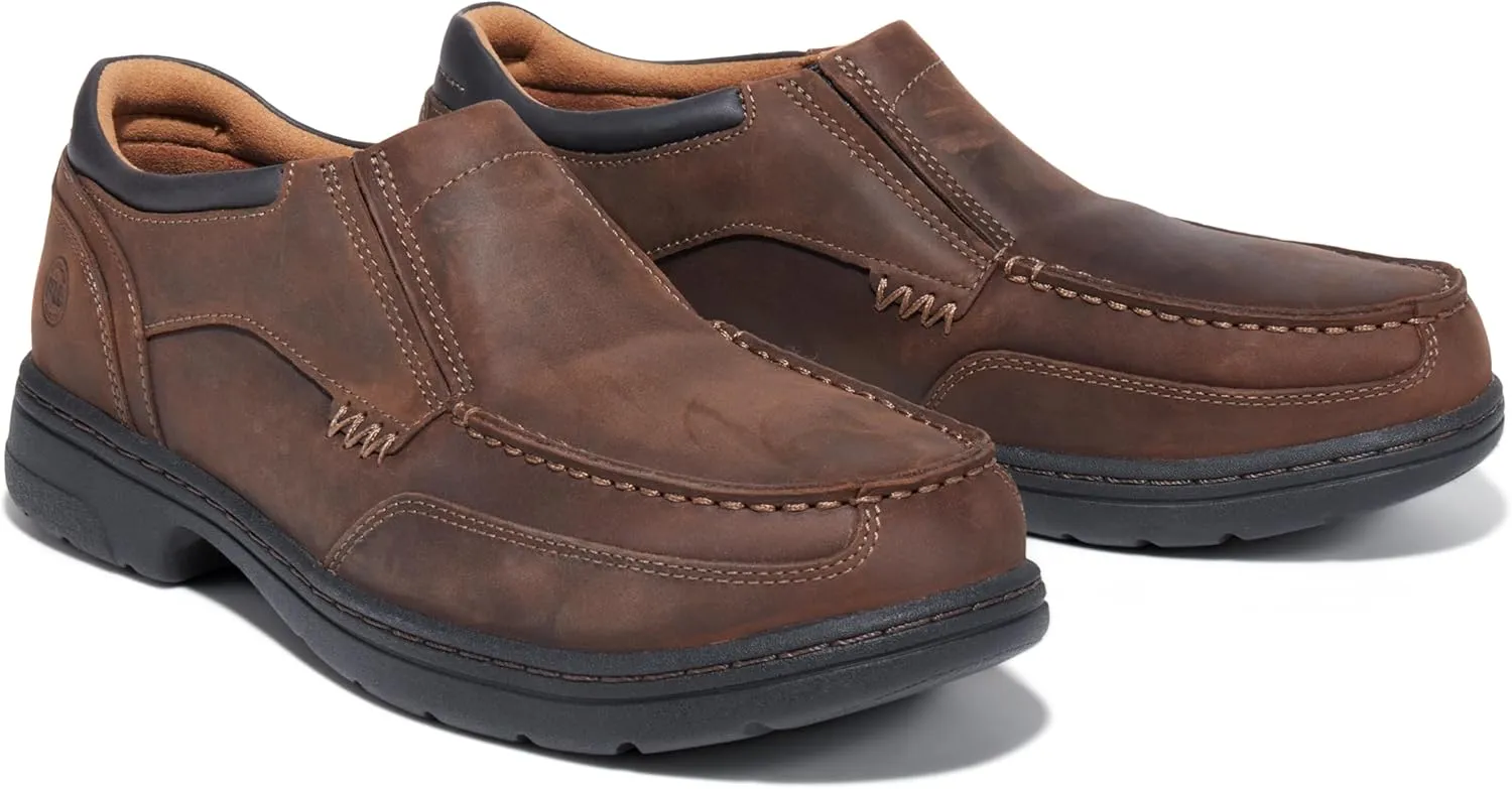Timberland PRO Men's Branston Slip-on Alloy Safety Toe Static Dissipative Industrial Casual Work Shoe