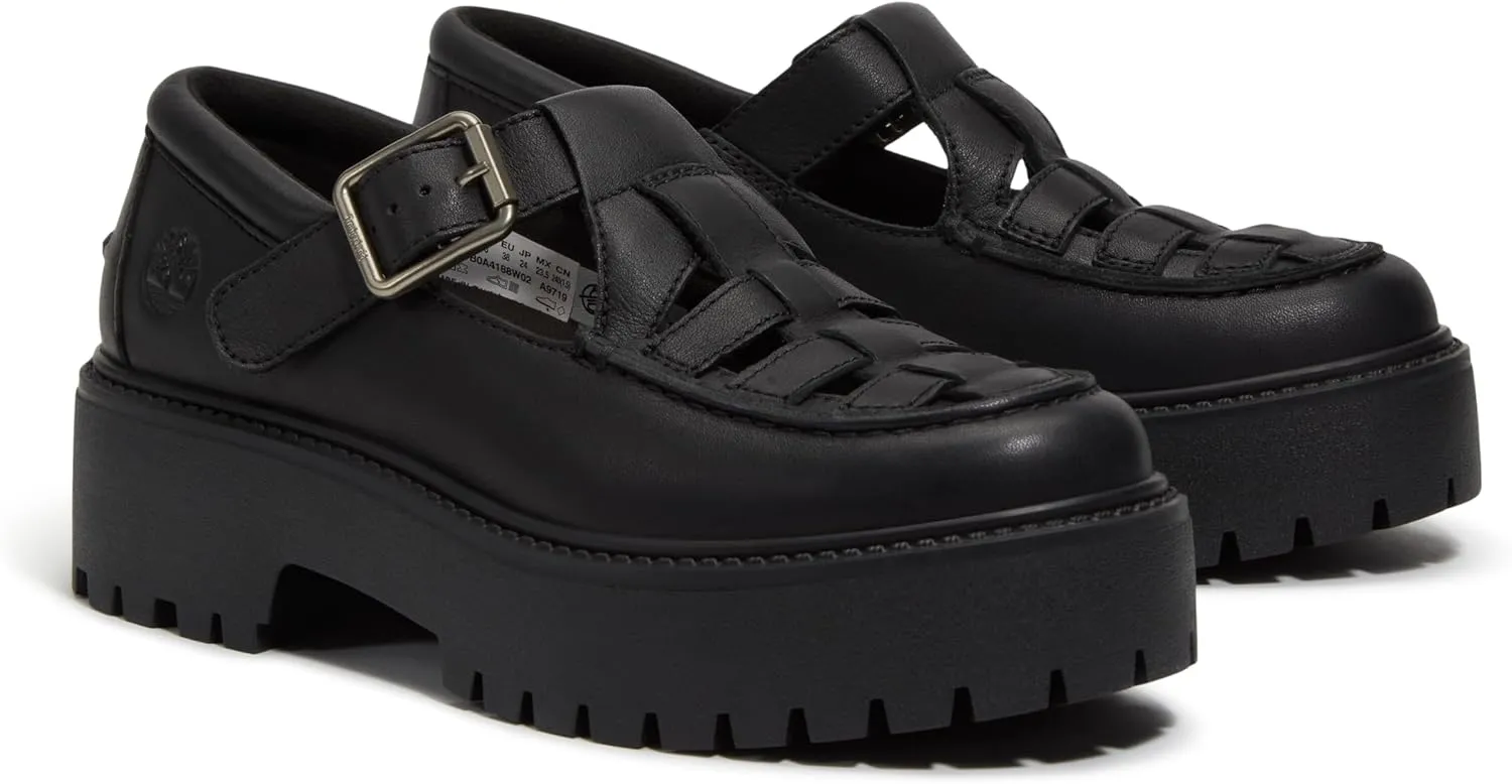 Timberland Women's Stone Street Platform Buckle Shoe