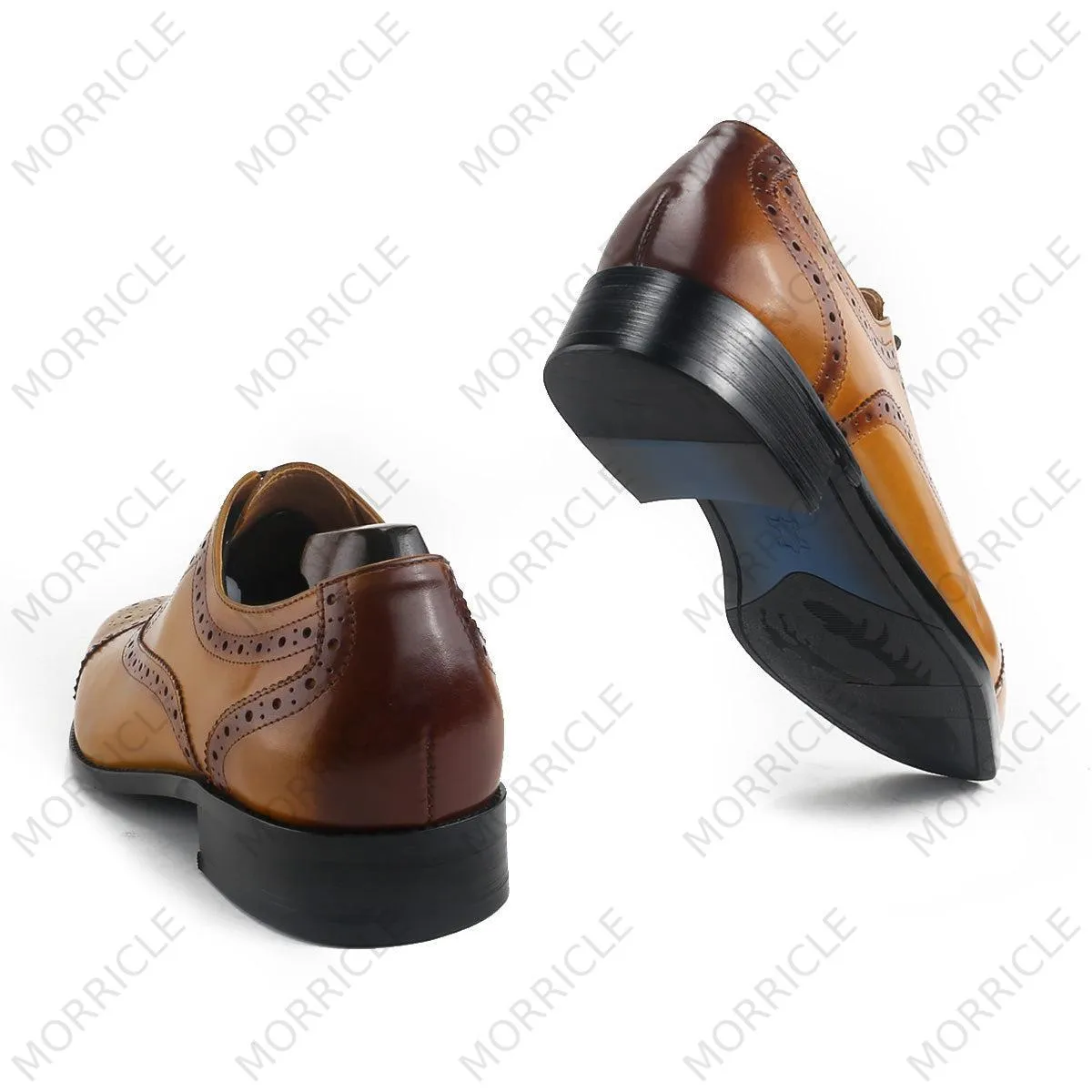 Timeless Caramel Cap Toe Oxford Shoes