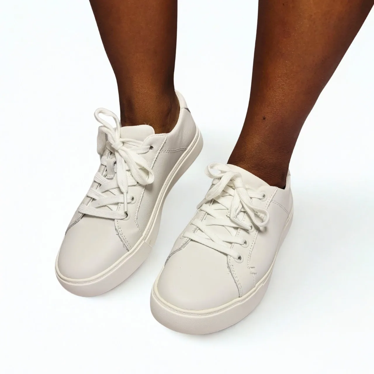 TOMS KAMERON leather white sneaker