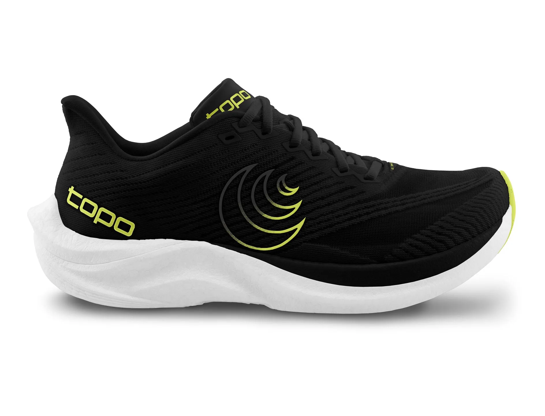 Topo Athletic | Cyclone 3 | Men's | Black/Lime