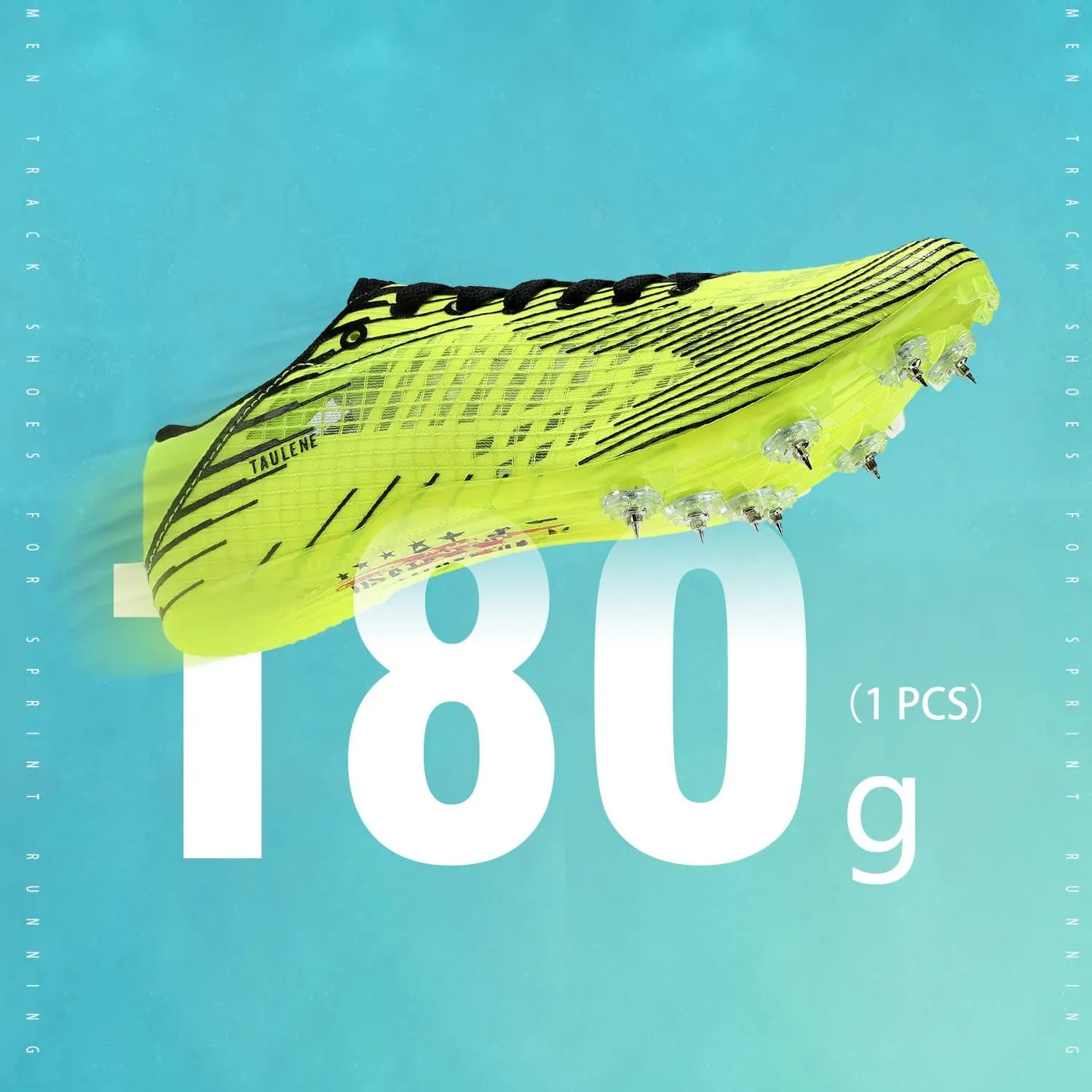 Track Shoes Men Track Spike Shoe for Men Cross Country Running Track and Field Shoes Sprint Distance Running