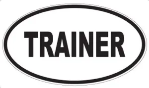 TRAINER - Oval Magnet