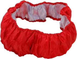 Trampoline Spring Cover Jumping Bed Cover Easy to Install Round Edge Protection Trampoline Replacement Pad Trampoline Cover, 32inch 6 Holes, Red