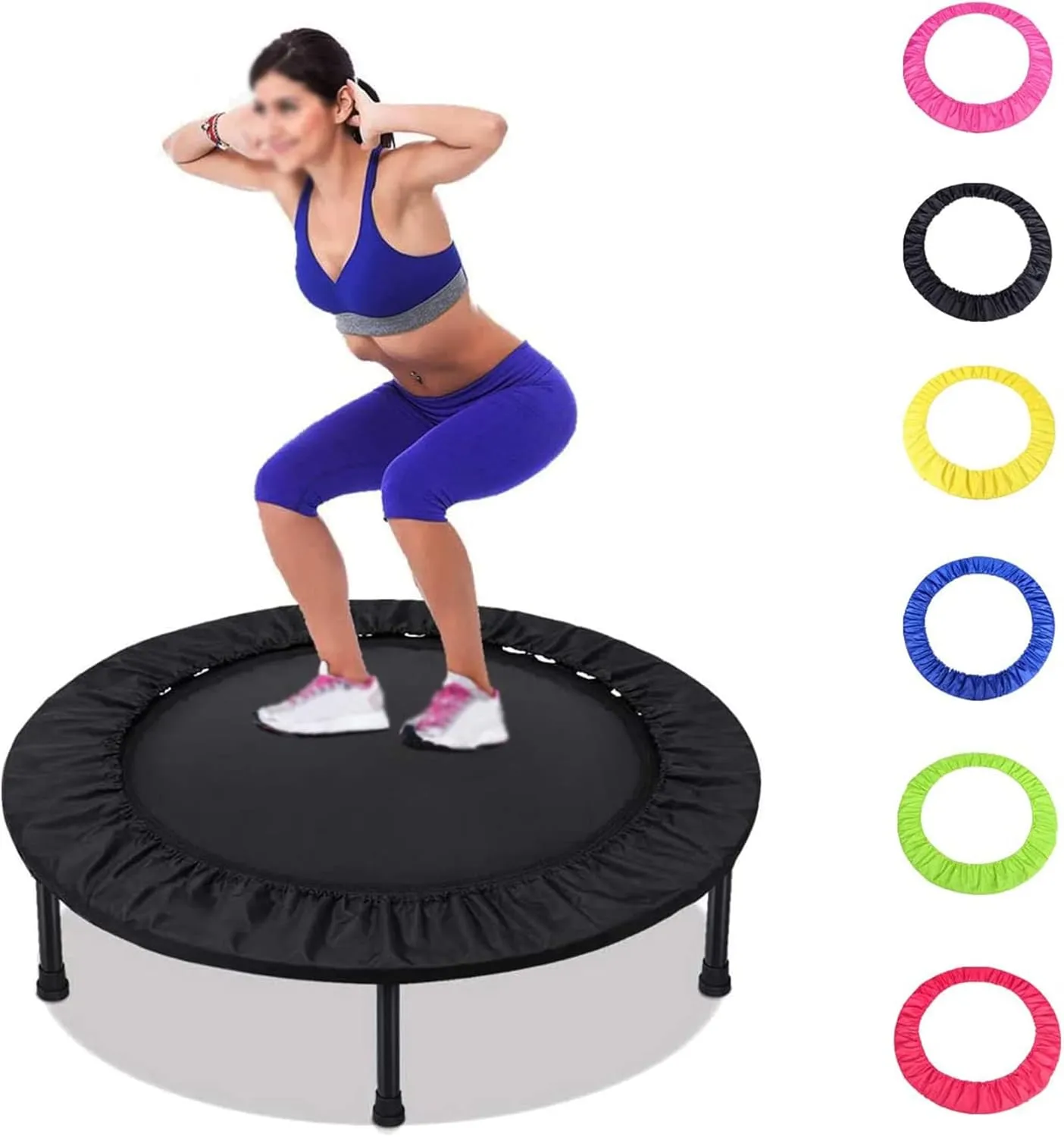 Trampoline Spring, Trampoline Accessories,Replacement Trampoline Safety Pad Mat, Oxford Cloth Trampoline Spring Covers, Tear-Resistant Edge Protection Round Frames Trampoline Accessories