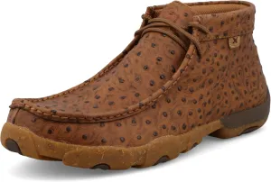 Twisted X Men's Chukka Driving Moc, Moc Toe, Cognac, 9.5 M