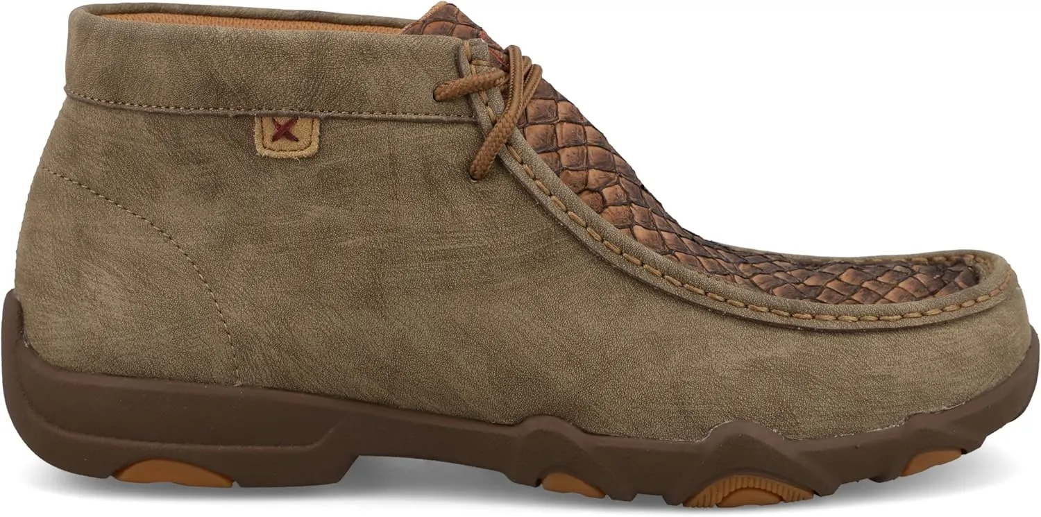Twisted X Men's Chukka Ultralite X Driving Moc, Moc Toe with Ultralite X