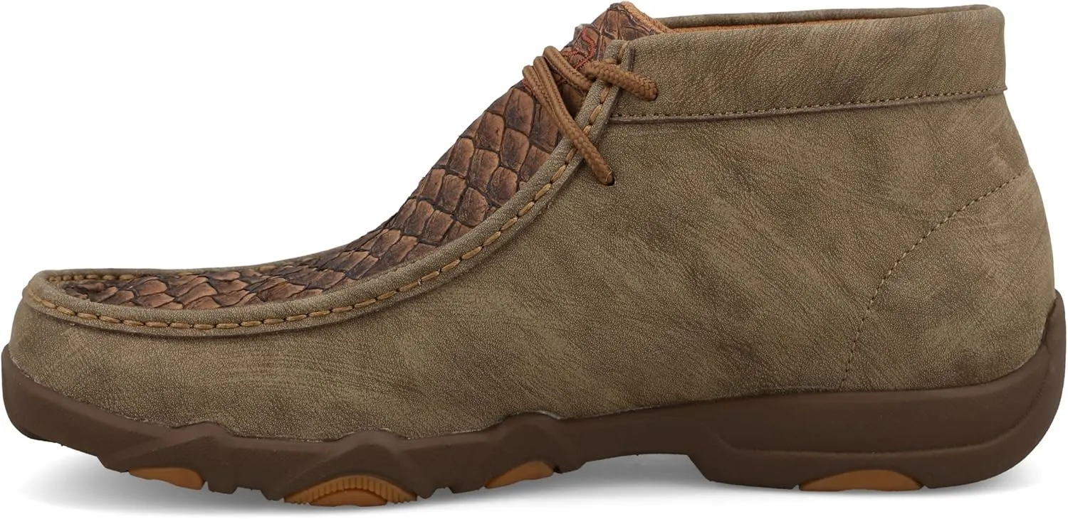 Twisted X Men's Chukka Ultralite X Driving Moc, Moc Toe with Ultralite X