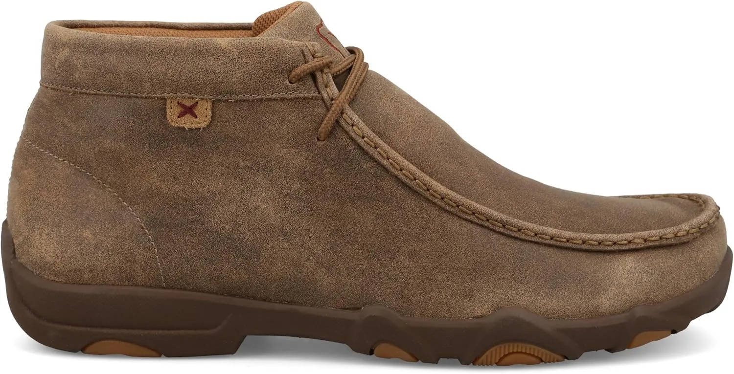 Twisted X Men's Chukka Ultralite X Driving Moc, Moc Toe with Ultralite X