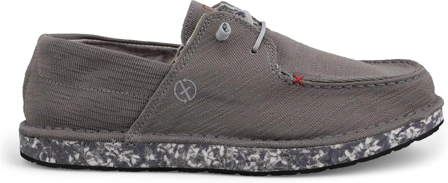 Twisted X Men's Circular Project Boat Shoe, Moc Toe