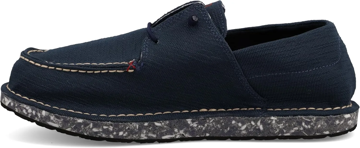 Twisted X Men's Circular Project Boat Shoe, Moc Toe
