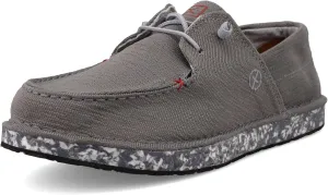 Twisted X Men's Circular Project Boat Shoe, Moc Toe