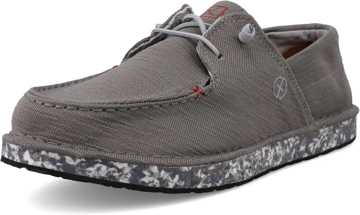 Twisted X Men's Circular Project Boat Shoe, Moc Toe
