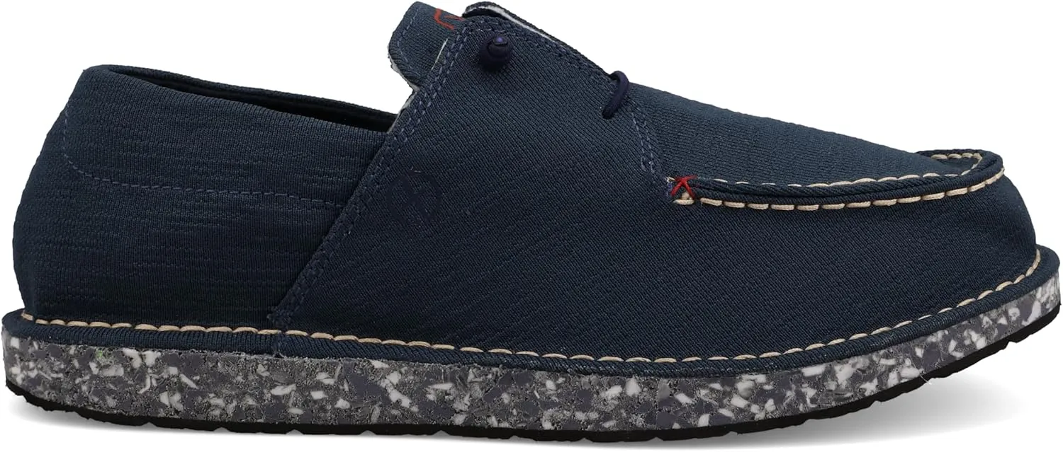 Twisted X Men's Circular Project Boat Shoe, Moc Toe