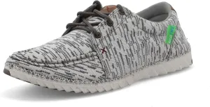 Twisted X Men's Zero-X, Moc Toe with Zero-X, White & Grey, 7 W