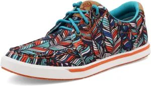 Twisted X Women's Hooey Loper, Moc Toe, Pink Boho, 6.5 M