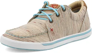 Twisted X Women's Hooey Loper, Moc Toe, Tan & Multi, 8.5 M