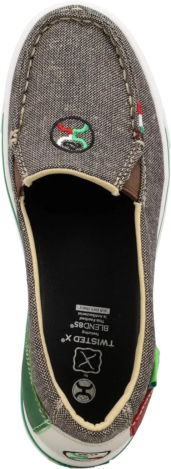 Twisted X Women's Hooey Slip-On, Moc Toe