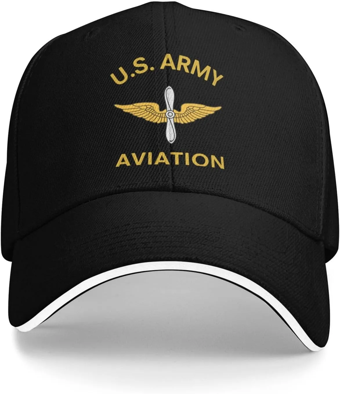 Us Army Aviation Branch Baseball Cap Classic Adjustable Fashion Casquette Hat for Men and Women