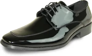 VANGELO Men Formal Tuxedo Dress Shoe for Wedding, Uniform and Prom -Wide Width Available